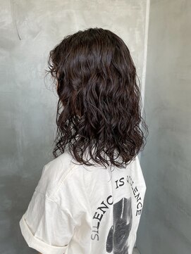 テトヘアー(teto hair) パーマ くるくる ミディアムパーマ ふわふわ