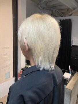 ラフ 難波店(LAFF) #黒髪#ボブルフ#ネビージュ#小顔#ワンレン