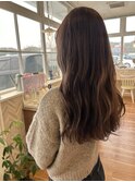 透け感ブラウン