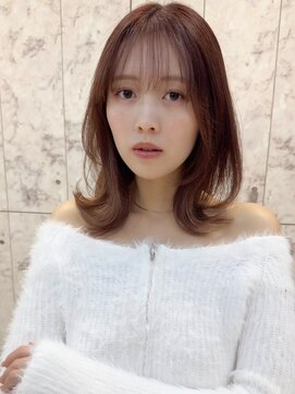 ハローバイシー 仙台(Hello by Sea) 韓国風前髪×レイヤーカット【髪質改善/仙台/レイヤーカット】
