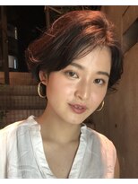 リアン アオヤマ(Liun Aoyama)&nbsp;ショートヘア/レイヤー/前髪長め