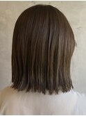 大人マッシュショート丸みショート黒髪ショートベリーショート
