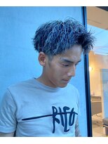 メンズバイココテラス 豊中(men's by cocoterace) メンズカット/ツイストスパイラル/ホワイトメッシュ
