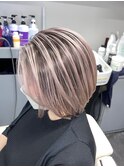 白髪ぼかしバレイヤージュ