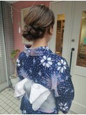 浴衣でお祭り♪