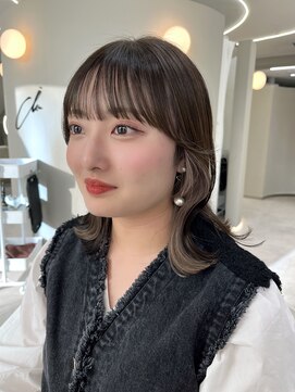 アイドットプラスサッポロ 札幌(i.+SAPPORO) ナチュラルくびれミディアム繋がる顔まわりカット