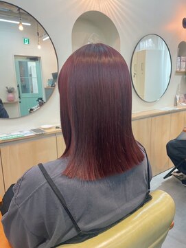 ロウバイレボ 柏(lou by revo) ミディアム/韓国風/レイヤーカット/顔回りカット/柏駅