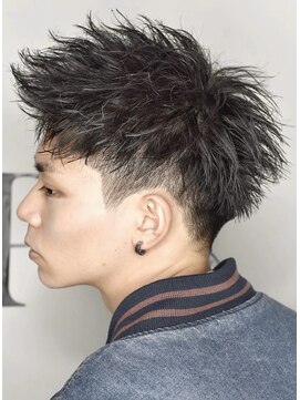 リップス レイ ギンザ(LIPPS Ray GINZA) 大人短髪ツイストパーマ @lipps_satoshuhei