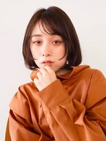 オルセン(OLSEN) レイヤーボブ マロンブラウン