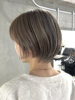 ラック(LUCK)&nbsp;フルブリーチ/船橋/くすみベージュ/細めハイライト