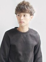 トリート 浦安店(TREAT)&nbsp;ベージュ×メンズショート_TREAT浦安