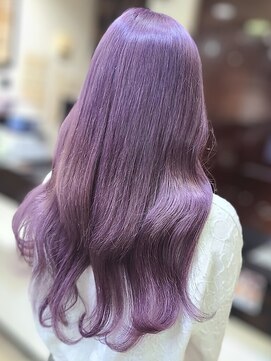 アンククロス 青山店(ANKH CROSS) グレージュ/ベビーピンク/レイヤーロング/エクステ