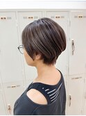 白髪ぼかしハイライト