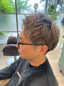 フレイズ(Frays) メンズ ダブルカラー ハイトーンカラー