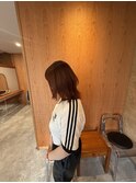 柔らかオレンジベージュ☆カラー☆