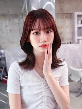 フィヴェント(Fivent) 美髪韓国レイヤーイメチェン似合わせ小顔シースルーワイドバング