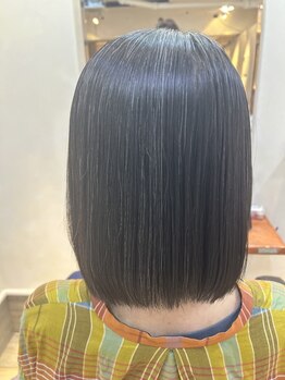美容室 プカシェル 三鷹台店の写真/《三鷹台駅/骨格カット》髪の内部からしっかり補修し、思わず触りたくなる艶感を体感してください。