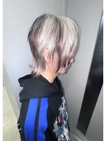 ケアブリーチデザインカラーブロックカラーセクションカラー
