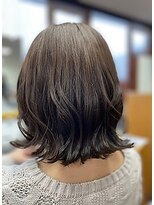 ファイン 滝川店(Fine)&nbsp;20代30代　ナチュラルアッシュ透明感ロブ