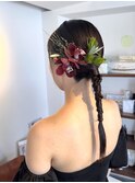 タイトヘアアレンジ
