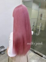 インク サカエ(inq sakae) ピンク/ブリーチ/ダブルカラー