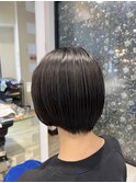 ショートボブ/40代50代/黒髪/船橋/船橋大神宮下