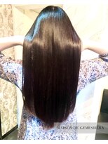 メゾン ドゥ ジェメシェラ(Maison de gemeshe'ra)&nbsp;圧倒的な至高のcut.自社髪質改善が魅せるsilk暗髪
