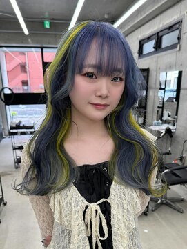 リノート バイ エゴル 名古屋(LINOET by ENGOL) 【LINOET】デザインカラー/ブリーチ/ケアブリーチ/ブルーカラー