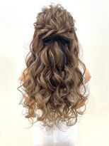 エンタリティリット(entality lit)&nbsp;【entalitylit】ふわっふわのハーフアップアレンジ☆