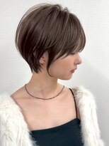 ネイロ バイ ジルブラン 葛西(NeiRo by JIL BLAN) ハイライト白髪ぼかしダブルカラーインナーカラーショートボブ