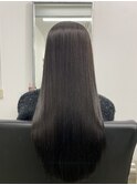 髪質改善ストレート＋ケアカラー