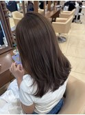 こっくりまろやかなマロンベージュカラー