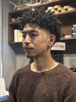 エルエー バーバーショップ 草津店(L.A BARBERSHOP)&nbsp;店長【橋本】スパイキーアフロ