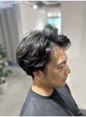 メンズニュアンスパーマ