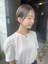 ラック 鎌倉店 (LUCK) イルミナカラーで作る*透明感オリーブベージュ