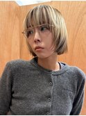 デザインカラー×レイヤーボブ