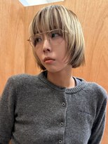 サンクス イース(SANKS . iisuu)&nbsp;デザインカラー×レイヤーボブ