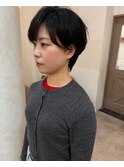 20代30代ショートボブ×ゆるふわショートパーマ大人ガーリー