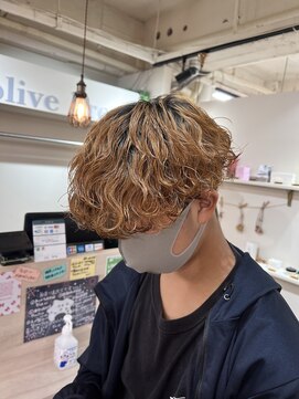 グラスバイネオリーブ 大倉山駅前店(grace by neolive) 波巻きパーマ/波巻きシャドウパーマ/ルーズパーマ/メンズパーマ