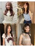 【原田・奥川・宗・池内指名】カット+透明感カラー+集中補修トリートメント