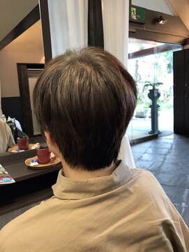 ナトゥーラ 岐阜(Natura) ブラウンベージュグレイカラー☆マダムスタイル☆