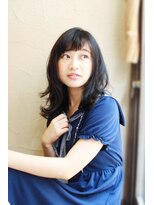 トヌコア ルア 下北沢店(TONUKOA RUA)&nbsp;【ToukoaRua】小顔前髪とダークグレージュの外巻きロブ！