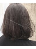 【お客様スタイル32】#グレージュ#ボブ#大人カジュアル