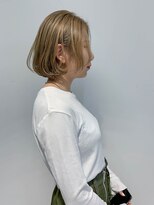 テトヘアー(teto hair)&nbsp;bob (ミルクティブロンド、ベージュ、ボブ)