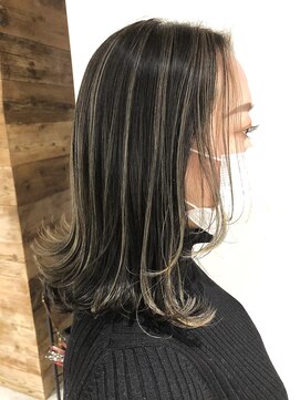 フォーク(FOLK) 恵比寿×YAMATO   3Dハイライト×外ハネボブ