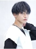 ブルーブラックセンターパート