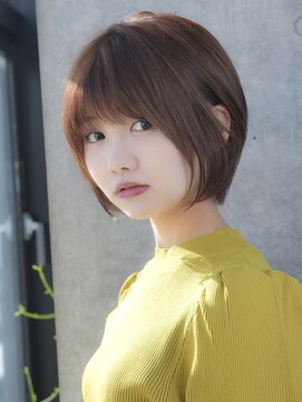エインアンリー 表参道(AIN.ANLY.) 前髪あり大人ショートボブ20代30代40代【AIN.表参道】川原大地