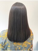 ココアベージュ/グレージュカラー/ボブウルフ/韓国ヘア[秋葉原]