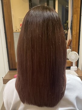 コレクティブワーク 表参道 渋谷(COLLECTIVE WORK) バイカルテ レイヤー 髪質改善  ベージュ 酸熱トリートメント