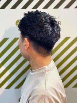 バーバーバー 四谷(BARBER-BAR) ワンセクションジェットスタイル
